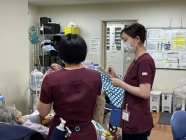 専用の端末でその場で解決! 専用の端末でその場で解決!